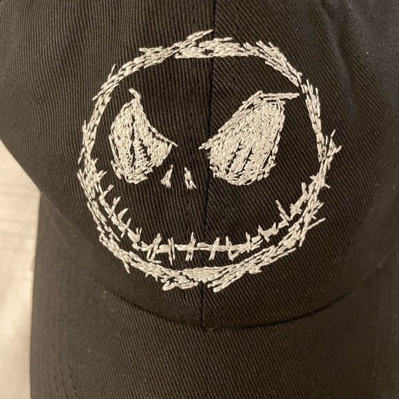 NEW Disney Parks Adult Nightmare Before Christmas Jack Skellington Baseball Hat - Picture 2 of 4